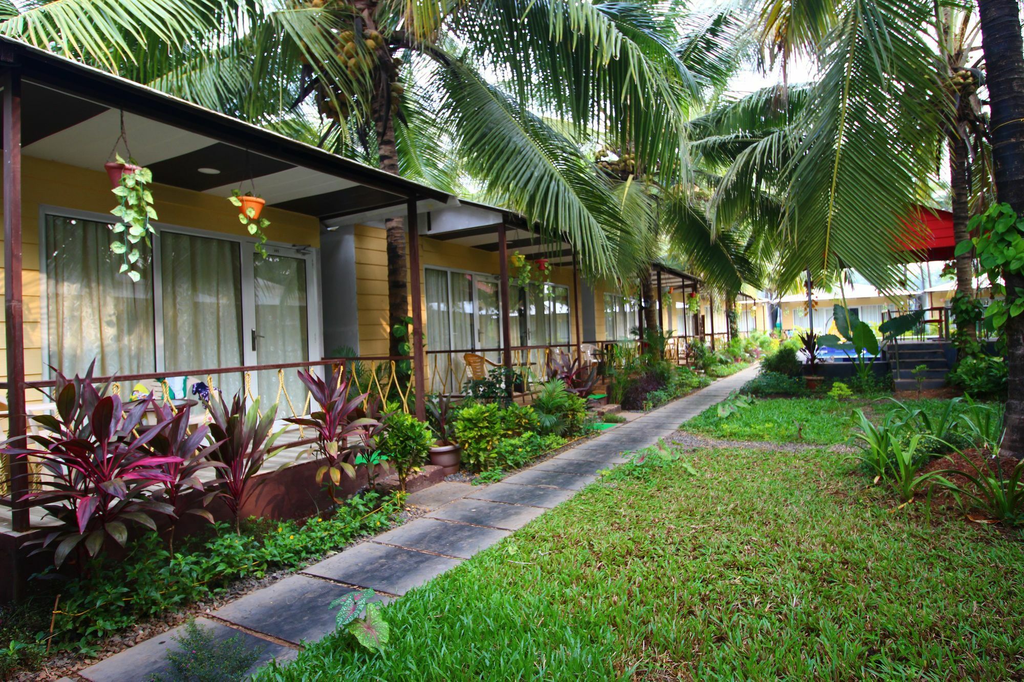 Collection O Retreat Morjim Resort Exterior foto